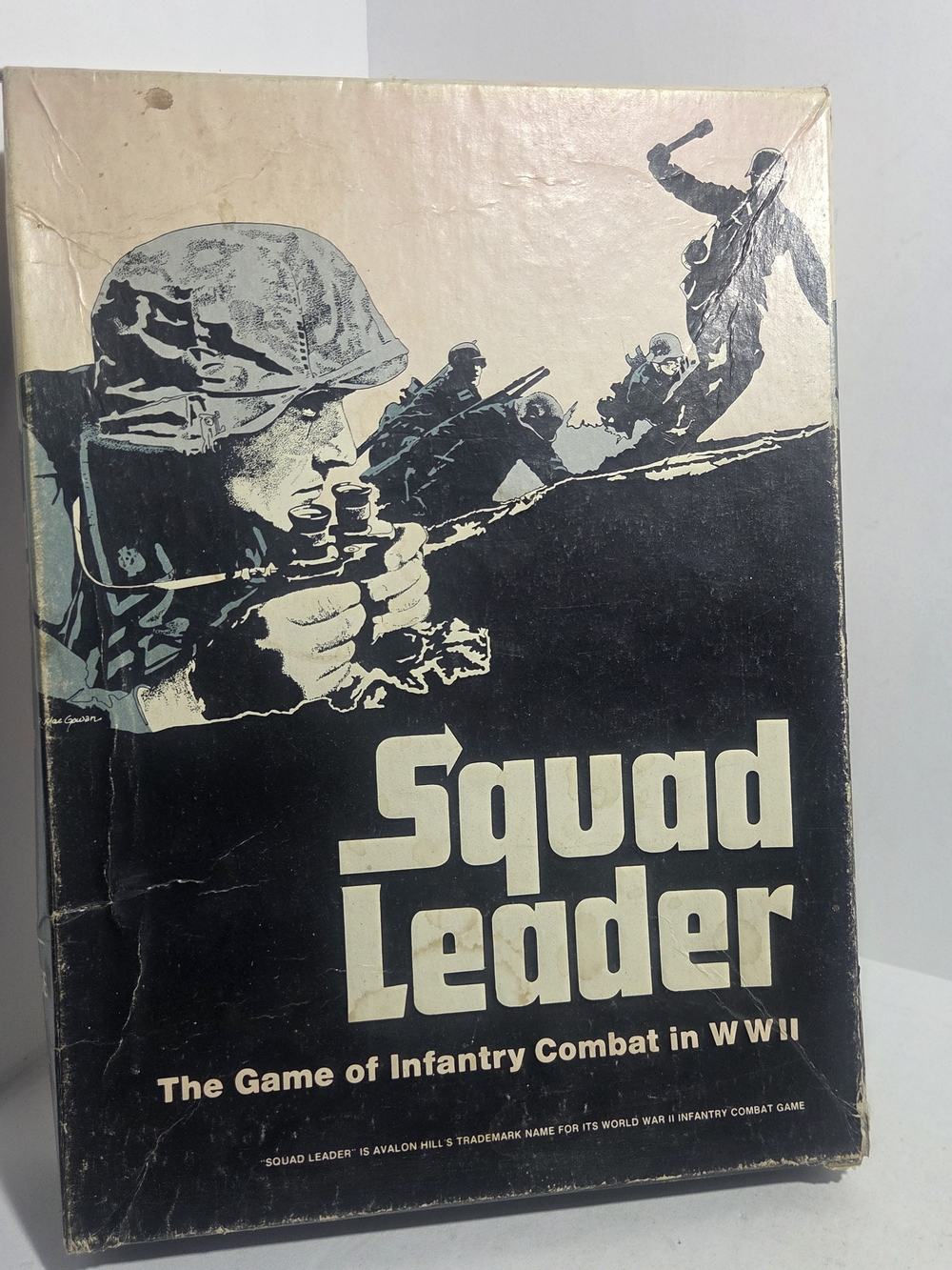 Vintage Squad Leader Board Game Avalon Hill 1977 4th Edition WWII Wargame
